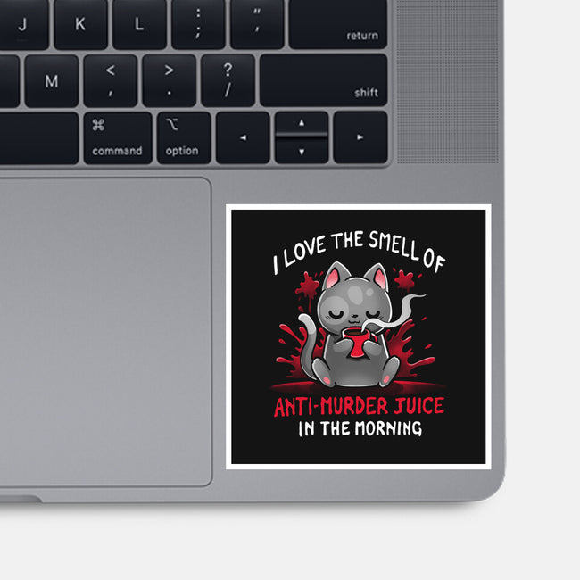 Anti-Murder Juice-None-Glossy-Sticker-Vallina84