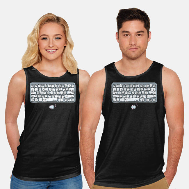 Kittens Board-Unisex-Basic-Tank-Vallina84