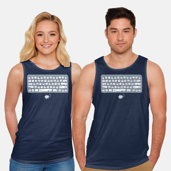 Kittens Board-Unisex-Basic-Tank-Vallina84