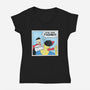 Meme Mark Meme-Womens-V-Neck-Tee-kentcribbs