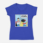 Meme Mark Meme-Womens-V-Neck-Tee-kentcribbs