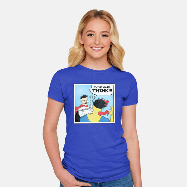Meme Mark Meme-Womens-Fitted-Tee-kentcribbs