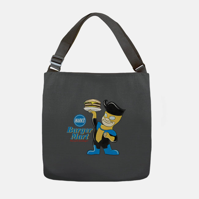 Mark's Burger Mart-None-Adjustable Tote-Bag-kentcribbs