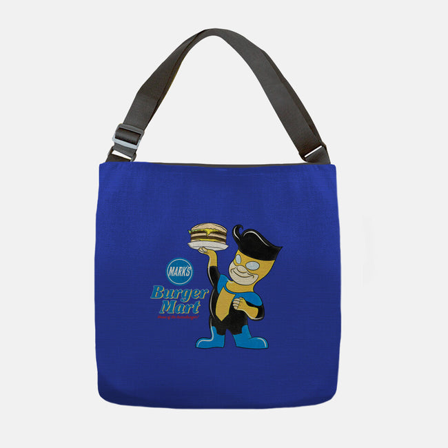 Mark's Burger Mart-None-Adjustable Tote-Bag-kentcribbs