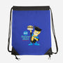 Mark's Burger Mart-None-Drawstring-Bag-kentcribbs