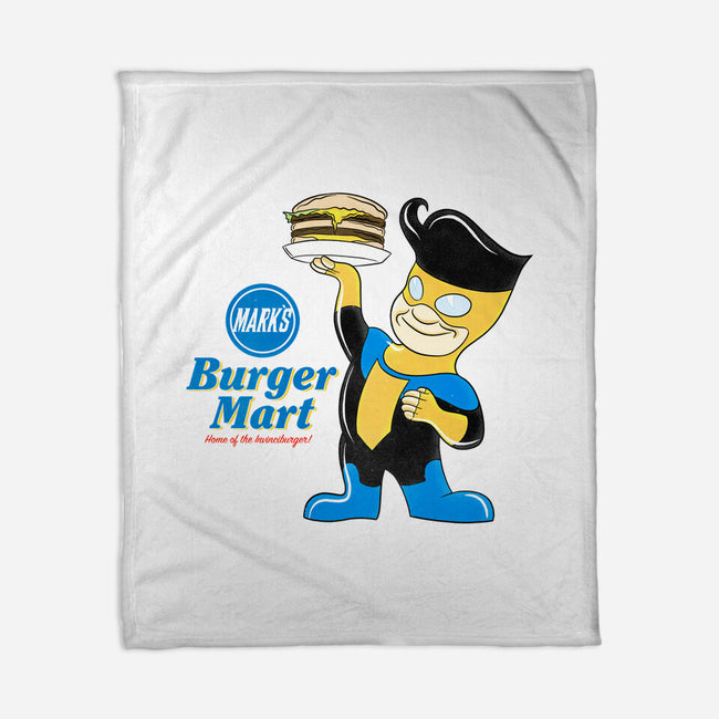 Mark's Burger Mart-None-Fleece-Blanket-kentcribbs