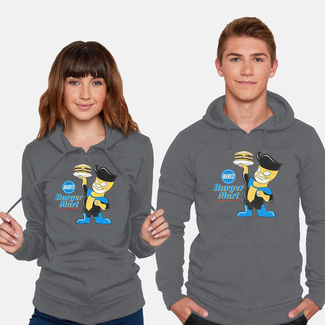 Mark's Burger Mart-Unisex-Pullover-Sweatshirt-kentcribbs
