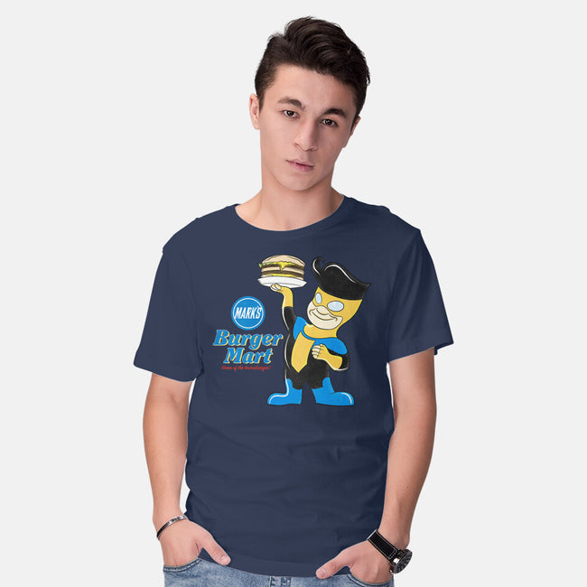 Mark's Burger Mart-Mens-Basic-Tee-kentcribbs