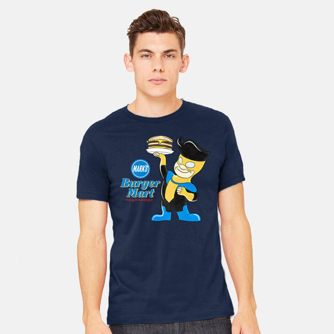 Mark's Burger Mart-Mens-Heavyweight-Tee-kentcribbs