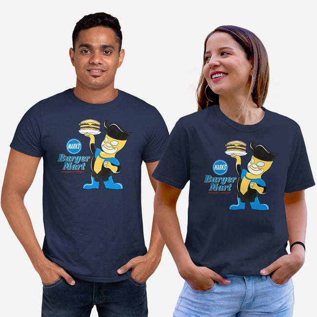 Mark's Burger Mart-Unisex-Basic-Tee-kentcribbs