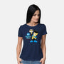 Mark's Burger Mart-Womens-Basic-Tee-kentcribbs