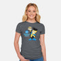 Mark's Burger Mart-Womens-Fitted-Tee-kentcribbs