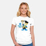 Mark's Burger Mart-Womens-Fitted-Tee-kentcribbs