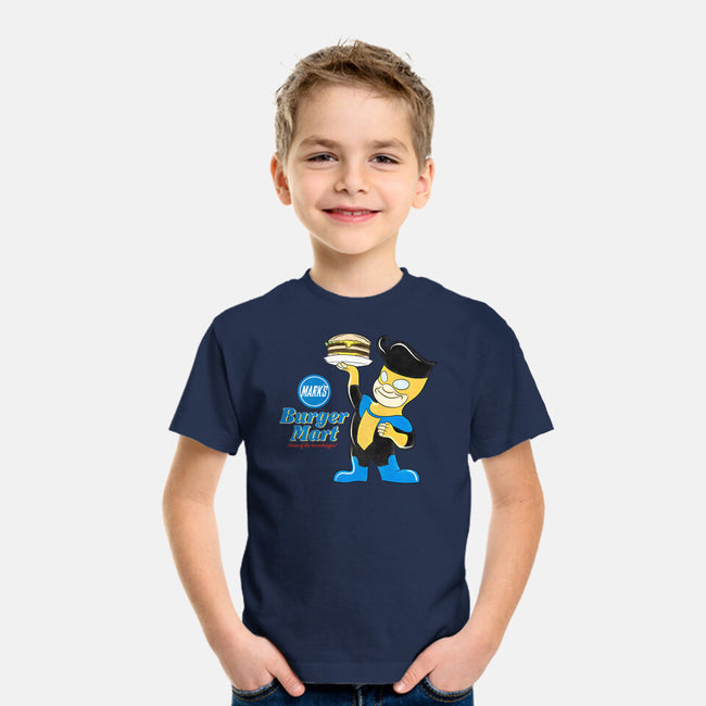 Mark's Burger Mart-Youth-Basic-Tee-kentcribbs
