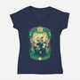 Song Of Solitude-Womens-V-Neck-Tee-ilustrata