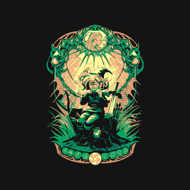 Song Of Solitude-Womens-Fitted-Tee-ilustrata