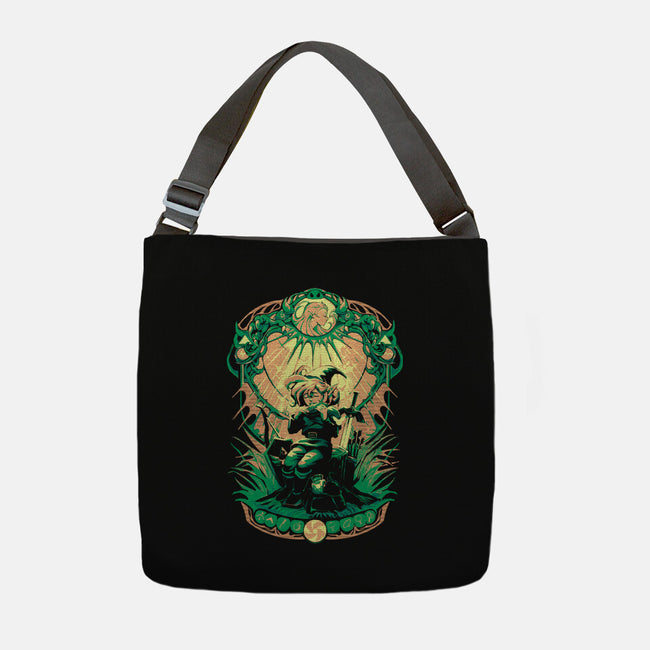Song Of Solitude-None-Adjustable Tote-Bag-ilustrata
