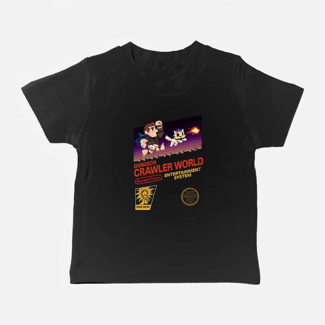 Dungeon Crawler World-Baby-Basic-Tee-spiritgreen