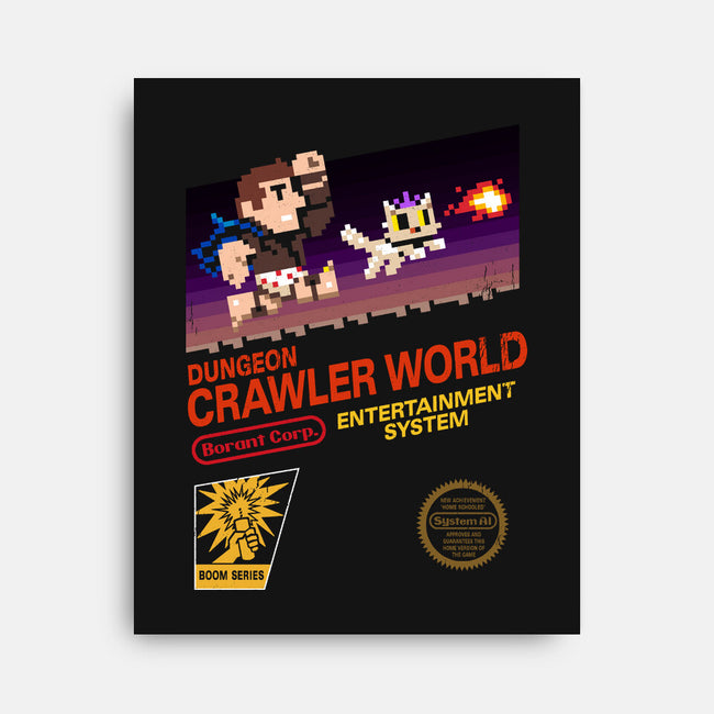 Dungeon Crawler World-None-Stretched-Canvas-spiritgreen