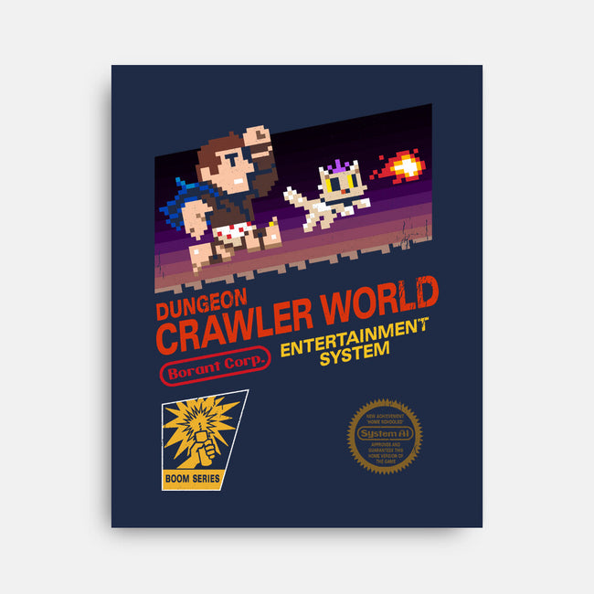 Dungeon Crawler World-None-Stretched-Canvas-spiritgreen