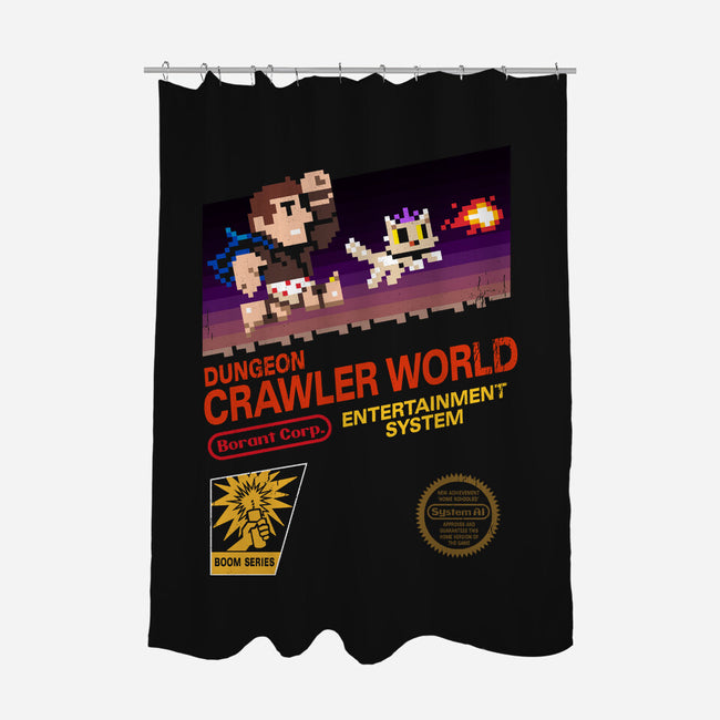 Dungeon Crawler World-None-Polyester-Shower Curtain-spiritgreen