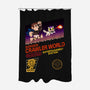 Dungeon Crawler World-None-Polyester-Shower Curtain-spiritgreen