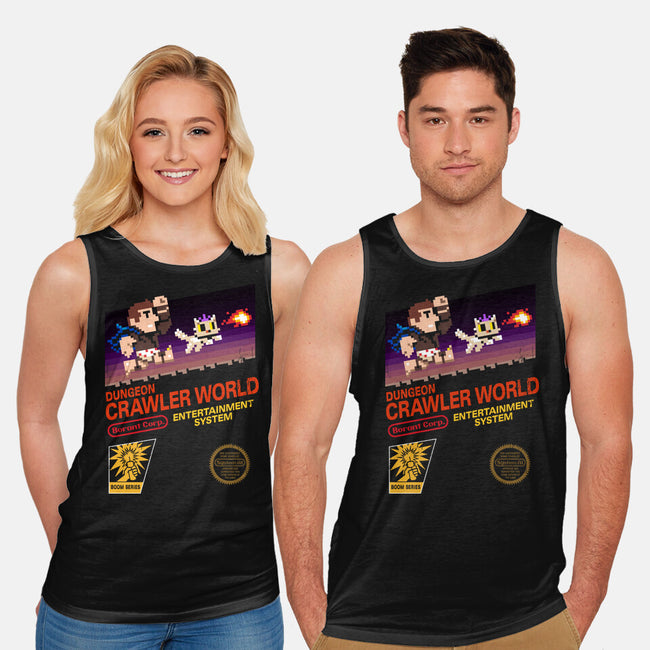 Dungeon Crawler World-Unisex-Basic-Tank-spiritgreen