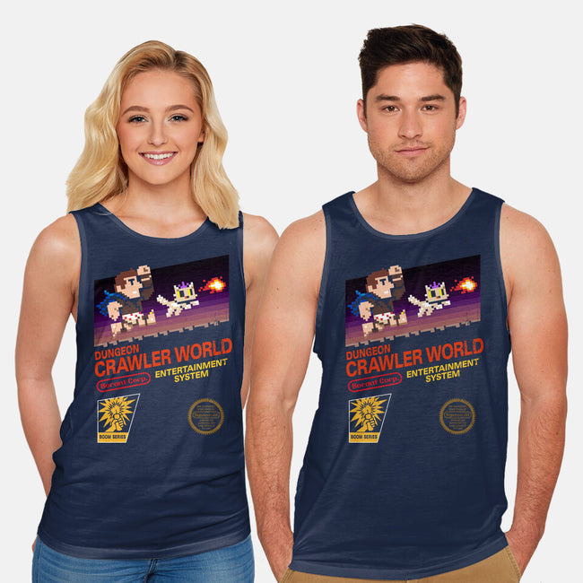 Dungeon Crawler World-Unisex-Basic-Tank-spiritgreen