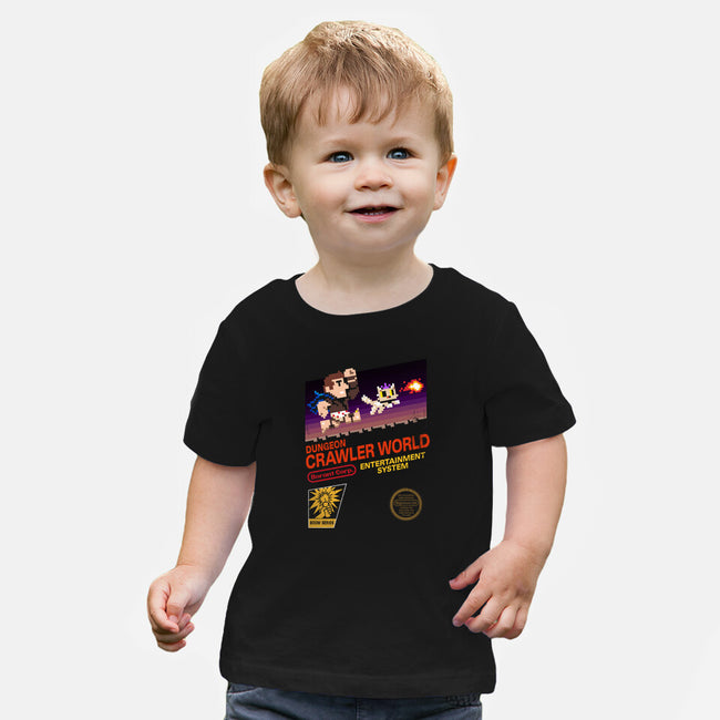Dungeon Crawler World-Baby-Basic-Tee-spiritgreen