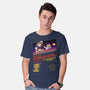 Dungeon Crawler World-Mens-Basic-Tee-spiritgreen