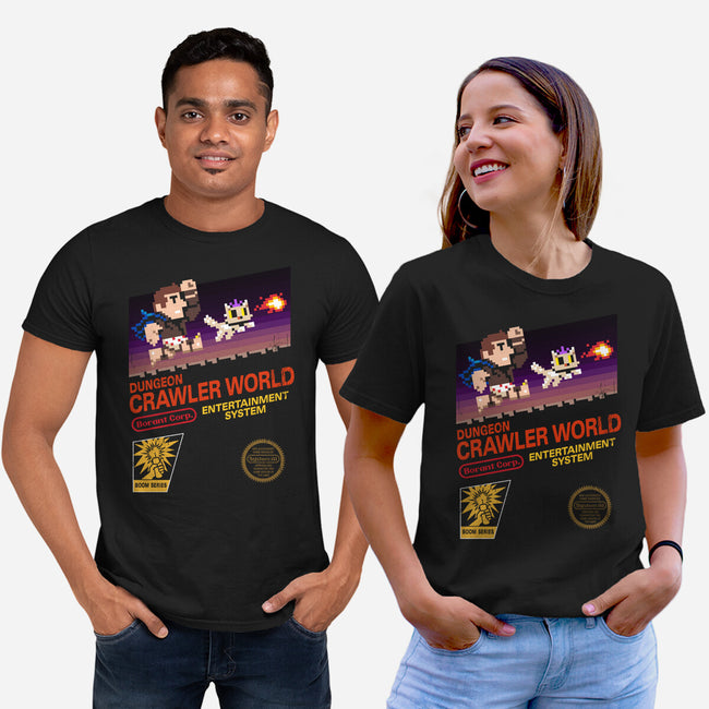 Dungeon Crawler World-Unisex-Basic-Tee-spiritgreen