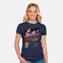 Dungeon Crawler World-Womens-Fitted-Tee-spiritgreen