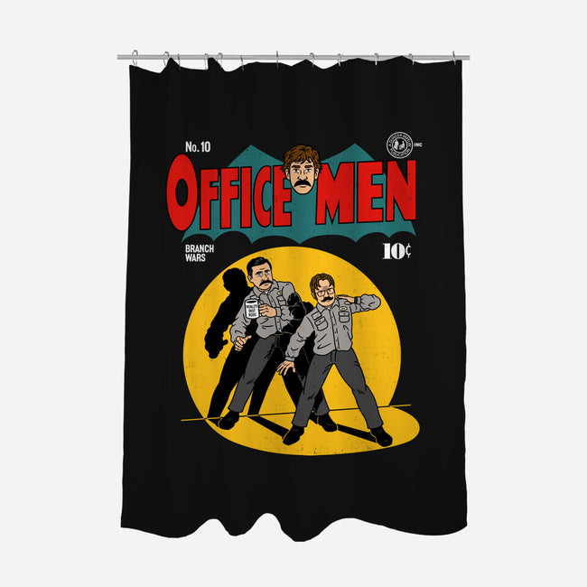 Office-Men-None-Polyester-Shower Curtain-Barbadifuoco
