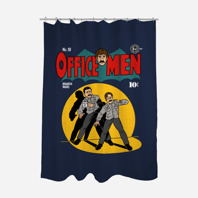 Office-Men-None-Polyester-Shower Curtain-Barbadifuoco