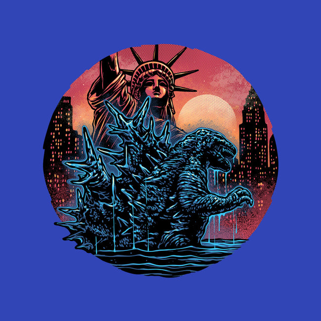 Rise Of The Radioactive Beast-Mens-Basic-Tee-glitchygorilla