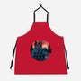 Rise Of The Radioactive Beast-Unisex-Kitchen-Apron-glitchygorilla