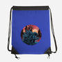 Rise Of The Radioactive Beast-None-Drawstring-Bag-glitchygorilla