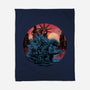 Rise Of The Radioactive Beast-None-Fleece-Blanket-glitchygorilla