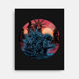 Rise Of The Radioactive Beast-None-Stretched-Canvas-glitchygorilla