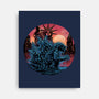 Rise Of The Radioactive Beast-None-Stretched-Canvas-glitchygorilla