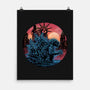 Rise Of The Radioactive Beast-None-Matte-Poster-glitchygorilla