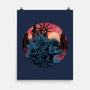Rise Of The Radioactive Beast-None-Matte-Poster-glitchygorilla