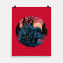 Rise Of The Radioactive Beast-None-Matte-Poster-glitchygorilla