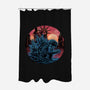 Rise Of The Radioactive Beast-None-Polyester-Shower Curtain-glitchygorilla