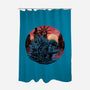 Rise Of The Radioactive Beast-None-Polyester-Shower Curtain-glitchygorilla
