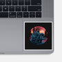 Rise Of The Radioactive Beast-None-Glossy-Sticker-glitchygorilla