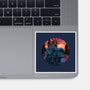 Rise Of The Radioactive Beast-None-Glossy-Sticker-glitchygorilla