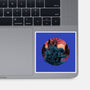 Rise Of The Radioactive Beast-None-Glossy-Sticker-glitchygorilla