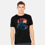 Rise Of The Radioactive Beast-Mens-Heavyweight-Tee-glitchygorilla