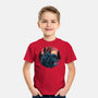 Rise Of The Radioactive Beast-Youth-Basic-Tee-glitchygorilla